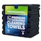 Microfiber Wholesale 16 x 24 Pro Multi Surface Microfiber Towels 6 Pack Black