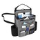 LUXJA Car Front Seat Organizer with Laptop and Tablet Storage Pockets Car Seat Organizer with Back Adjustable Straps Gray