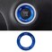 Keptrim Engine Start Stop Trim for 20102025 Dodge Challenger Charger RAM for 2014 up Durango Blue Aluminum Alloy 1pc