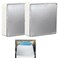 Peaoop 2 Pack RV Vent Insulator RV Skylight Cover with Reflective Surface Universal Camper Skylight Shade for Vent Inside Camper Trailer 2 pack 14 14 3
