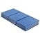 ECR4Kids Everyday Folding Rest Mat 3Section 1in Sleeping Pad BlueGrey 5Pack