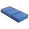 ECR4Kids Everyday Folding Rest Mat 3Section 1in Sleeping Pad BlueGrey 5Pack