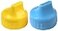 Sippin' Spouts Sippin Spouts 2 Pack Turn Bottle into Sippy Cup YellowBlue