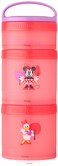 Whiskware Disney Stackable Snack Containers for Kids and Toddlers 3 Stackable Snack Cups for School and Travel Minnie and Daisy