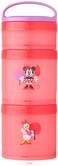Whiskware Disney Stackable Snack Containers for Kids and Toddlers 3 Stackable Snack Cups for School and Travel Minnie and Daisy