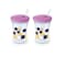 NUK Evolution Straw Cup Hide N Seek Girl