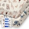 TOTBASIC Graco Pack and Play Fitted Sheets 2 Pack Mini Crib Sheets Hypoallergenic and Soothing Premium Jersey Fabric Safari Sea Animals Pattern
