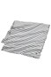 Coolibar Unisex Sun Blanket UPF 50 Sun Protection Savannah in GreyWhite Stripe