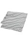 Coolibar Unisex Sun Blanket UPF 50 Sun Protection Savannah in GreyWhite Stripe