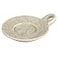 Creative Co-Op Creative CoOp HandCarved Marble Dish with Handle Beige