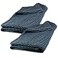 GILDEN TREE Waffle Bath Sheet Quick Dry Towel Thin Luxury Bath Towels 40x80 Large Bath Towels 2 Pack Bath Sheets Modern Style Midnight Blue