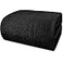 DAN RIVER Pack of 1 Jumbo Bath Sheet 40x80 Inches Oversized Black Bath Towels Fluffy and Thick Extra Large Bath Sheets