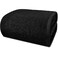 DAN RIVER Pack of 1 Jumbo Bath Sheet 40x80 Inches Oversized Black Bath Towels Fluffy and Thick Extra Large Bath Sheets