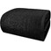 DAN RIVER Pack of 1 Jumbo Bath Sheet 40x80 Inches Oversized Black Bath Towels Fluffy and Thick Extra Large Bath Sheets