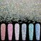 BELLEBOOST Tiny Nail Rhinestones 5000PCs 12mm Mini Pixie AB Glass Crystals for Nail Art Manicure Iridescent Long Lasting Shine Small Rhinestone Micro Dust Glitter Caviar Bead Sugar Gem