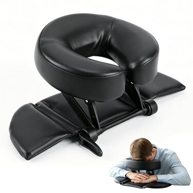 TRENDBOX Face Down Tabletop Massage Kit Adjustable Headrest Pillow