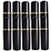 LS Keenon 10 Pcs Black Foaming Soap Dispenser Mini Empty Foaming Liquid Soap Pump Bottles 60ml