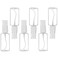 Exptolii Spray Bottle 1oz30ml Small Plastic Fine Mist Spray Bottles Mini Empty Travel Bottles with Funnels and Labels 6 Pack