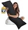 Utopia Bedding Full Body Pillow for Adults Black 20 x 54 Inch Long Pillow Insert for Sleeping Ideal for Side Sleepers