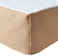 Greenland Home Burlap Bed Skirt Natural Queen