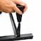 Tech Team 5 Inch Bed Frame Risers Heavy Duty Bed Lifts for Extra Storage Space Stable Wide Base Fits Most Metal Frames 6 Pack