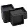 BTSD-home BTSDhome Bed Risers 2 or 4 Inch Heavy Duty Stackable Furniture Risers for Sofa Table Couch Chair Bed Raisers Blocks 4 Pack Black
