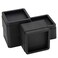 BTSD-home BTSDhome Bed Risers 2 or 4 Inch Heavy Duty Stackable Furniture Risers for Sofa Table Couch Chair Bed Raisers Blocks 4 Pack Black