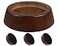 OneDream Wooden Furniture Risers Blocks 1 inch Set of 4 Bed Risers Heavy Duty Solid Wood Round Risers Sofa Riser with NonSlip Pad Create Storage Space and Easy Cleaning for The Sweeper
