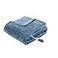 Beautyrest Heated Electric Blanket for Cold Weather Fast Heating Heated Blanket Auto Shut Off Virtually Zero EMF Multi Heat Setting UL Certified Sapphire Throw 60 inx70 in