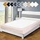 Twin Six Premium Bed Box Spring Cover Update Bed Skirt Mattress Protector EncasementQueenSplit Queen Linen