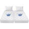 Moonsea Split King Mattress Topper Protector Pad for Adjustable Bed Cover Quilted Breathable Absorbent Fitted Sheet Style Machine Washable