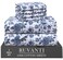RUVANTI 6 Pcs Cotton Sheets 100 Natural Cotton Soft Lightweight Breathable Crispy Percale Sheets Full Size Bed Sheets 16 Deep Pockets Wild Flower