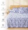 RUVANTI 6 Pcs Cotton Sheets 100 Natural Cotton Soft Lightweight Breathable Crispy Percale Sheets Full Size Bed Sheets 16 Deep Pockets Wild Flower