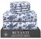 RUVANTI 6 Pcs Cotton Sheets 100 Natural Cotton Soft Lightweight Breathable Crispy Percale Sheets Full Size Bed Sheets 16 Deep Pockets Wild Flower