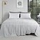 HOMBYS Light Grey Oversized King Flat Sheets Extra LargeSoft Durable Bed SheetSmooth Breathable Top Sheet 120 in x120 in