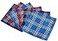 RDS HANKYTEX Mens Handkerchiefs 100 Cotton Checker Pattern 6 Pieces
