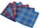 RDS HANKYTEX Mens Handkerchiefs 100 Cotton Checker Pattern 6 Pieces