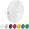 IFNOW Hook and Loop Tape 32FT Reusable Fastening Tape Cable Ties DoubleSided HookandLoop Cable Management Tie White 08IN