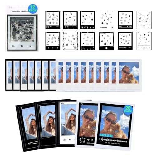caiyoule Caiyoule Instant Films Frame Stickers Decor Border Stickers