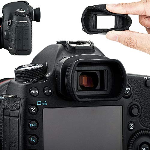 kiorafoto Kiorafoto Soft Silicon Camera Viewfinder Eyecup Eyepiece Eyeshade For Canon Eos 5dm4