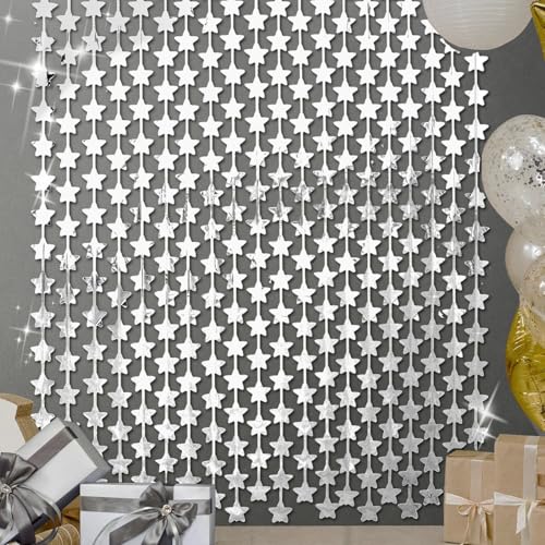 lolstar Lolstar Stars Birthday Decorations 2 Pack 33x66 Ft Each Graduation Decorations 2026 33x66ft
