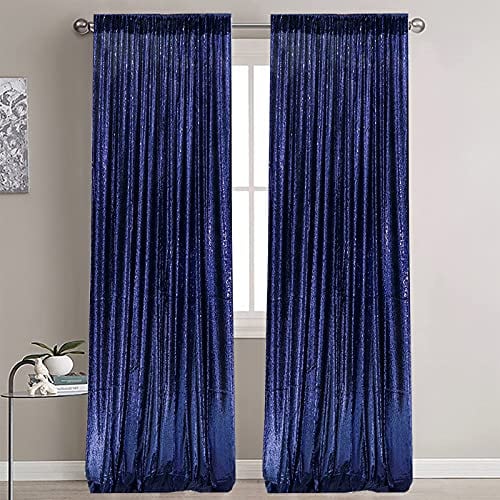 Wispet Wispet Sequin Backdrop Curtains 2 Panels