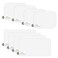 Tucnoeu 8Pcs Dashcam Windshield Sticke Clear Electrostatic Stickers Sticker Shield for WindshieldsPrevent Scratching FallingWindshield Sticker for Mounting Dash cam Phone Projection Screen
