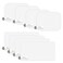 Tucnoeu 8Pcs Dashcam Windshield Sticke Clear Electrostatic Stickers Sticker Shield for WindshieldsPrevent Scratching FallingWindshield Sticker for Mounting Dash cam Phone Projection Screen