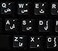 Online-Welcome OnlineWelcome Arabic Keyboard Stickers Transparent White Lettering for All PC Desktop Computer Laptop