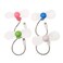 Honbay 4PCS Mini Mobile Portable USBPowered Cooling Fan Gooseneck Air Blower for Desktop PC Computer Laptop Notebook Tablet
