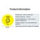 ARICEAN 1356 MHz UID Writable Rewritable Clone IC Smart Keychain RFID Blank Sticker for Access Control Key Sticker Rewritable Compatible with MIFARE Classic 1K 2 PCS