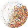 Creative Converting Confetti Sprinkles Dessert Plates 24 ct