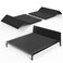 BBX-G Breathable Noise Minimizing Moisture Resistant BunkieboardsLow Profile Bed SupportLarge Double Bed 10mm Bunkie Board Queen Size 80x60
