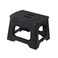 Vigar Compact Folding Step Stool 9 Inch Foldable Step Stool for Adults Lightweight Portable Stool with Handle Non Slip Step Stool Space Saving Stool up to 330 lb Black